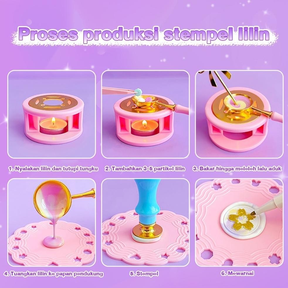 

Baru Mainan Jelly Wax / Wax Seal Stamp Set / Guka Sticker / Pembuatan gantungan kunci / Alat penyegel amplop undangan Berkualitas