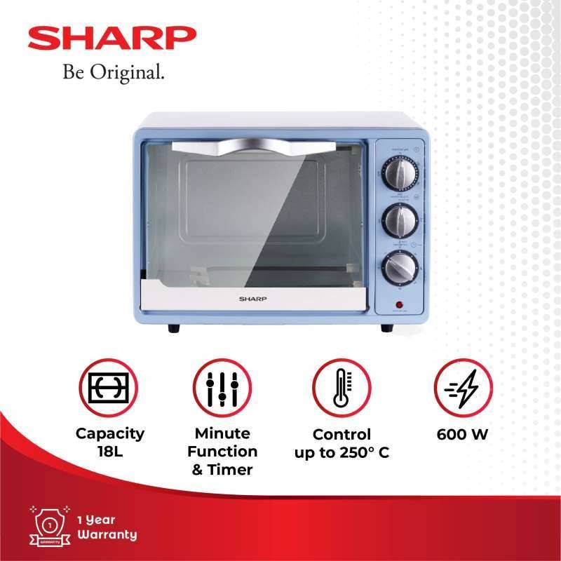 SHARP EO-18BL Electric Oven Libre Series [18 L] *