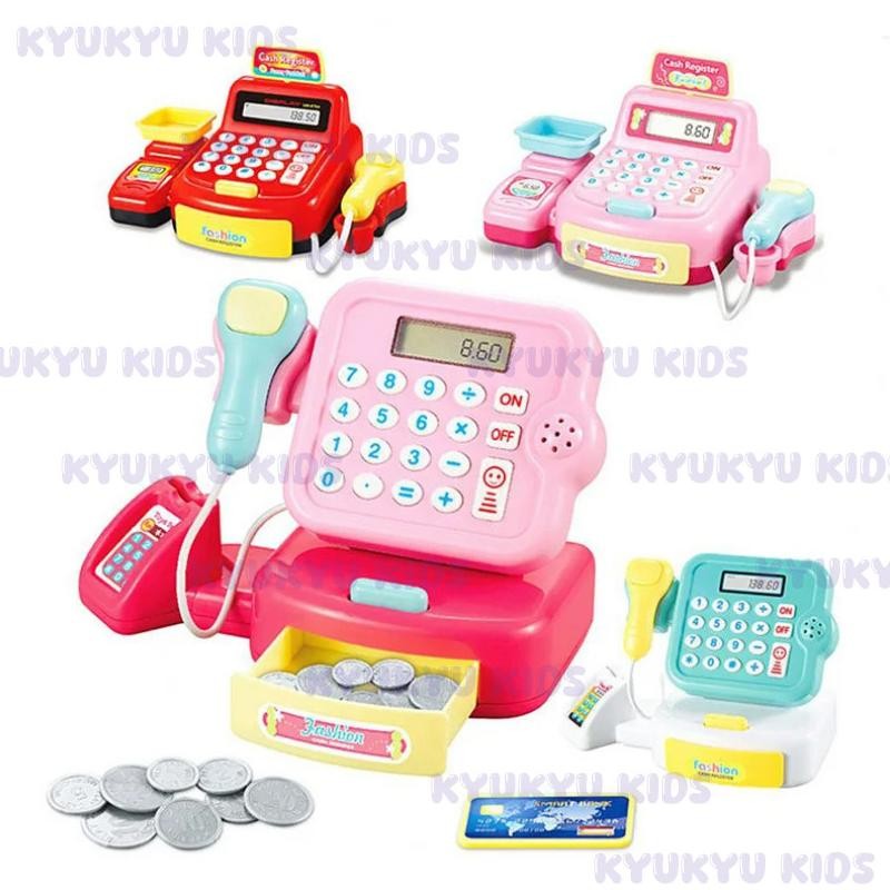 

Baru Kyukyu Kids GARAI 1 TAHUN Mesin kasir belanja kalkulator berhitung / Mainan Mesin Kasir Kalkulator / cashier machine / cash register with caculator / mainan edukasi anak / kalkulator anak K3 Berkualitas
