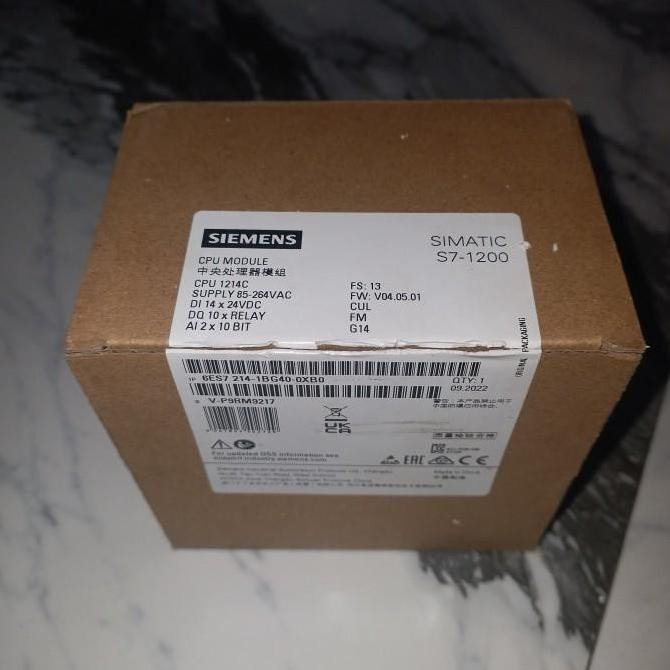 NEW SALE Plc Siemens / Plc S71200 / Plc S7 1200 / Cpu 1214C /6Es7 214 Original