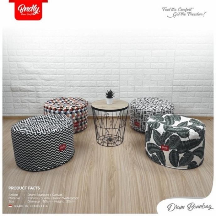 Beanbag Bndly. Drum 1 Set ( termasuk isi )