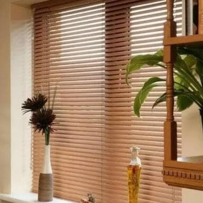 TIRAI GULUNG KRIS PVC VENETIAN BLIND 220x120