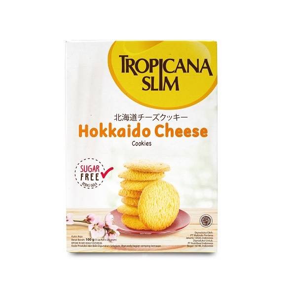 

TROPICANA SLIM HOKKAIDO CHEESE COOKIES 100 GR