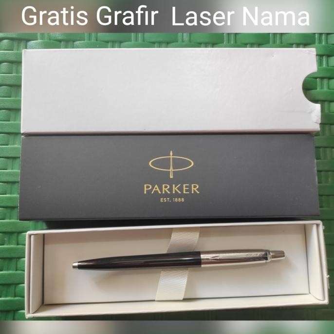 

BEBAS ONGKIR - Pulpen Parker Jotter Original + Gratis Grafir Laser Nama