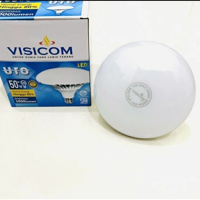 Cuci Gudang Lampu Led Ufo 50 Watt Visicom Super Terang