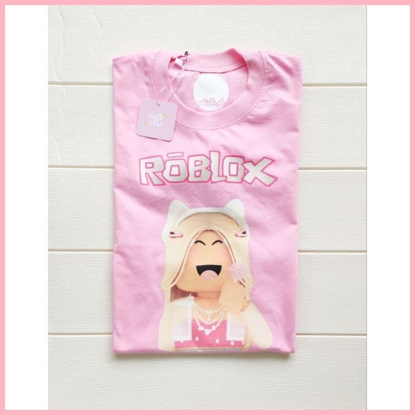 ♣ ♒ Sofielle.ph Kaos Robux Roblox untuk Anak-anak dan Dewasa Pakaian keluarga yang serasi ootd |5A8u