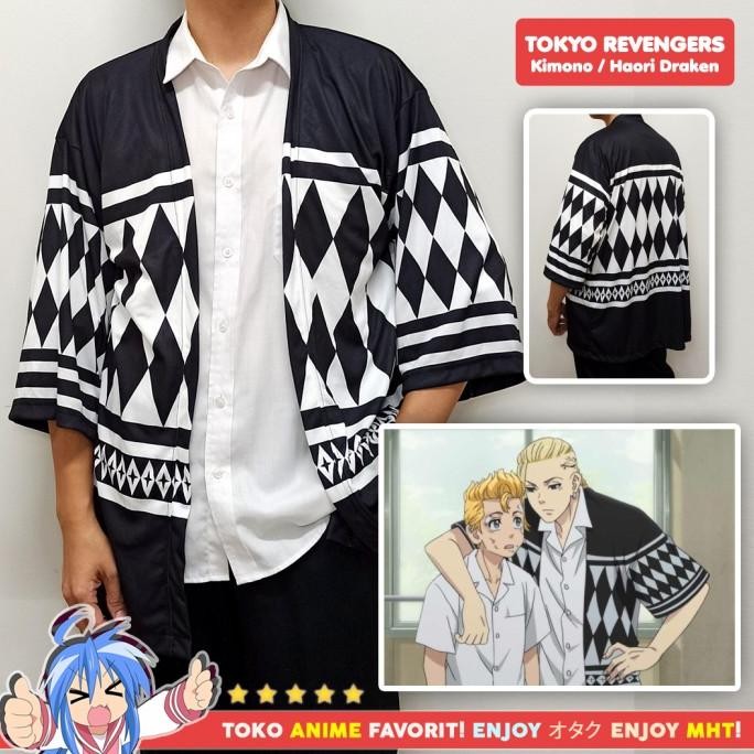 Haori Anime Loose Kimono Tokyo Revengers Manji Draken Ryuguji Ken