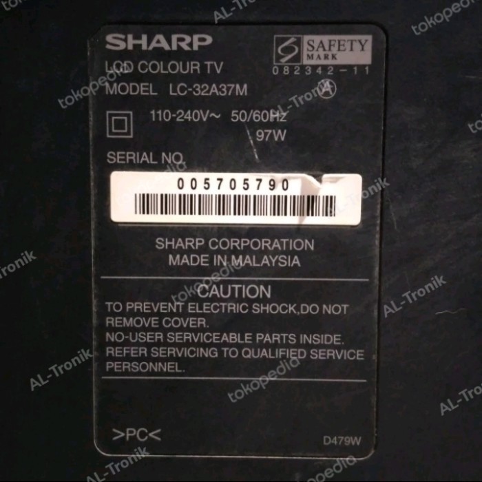 KABEL LVDS FLEXIBEL ORI LCD SHARP LC 32A37M 32A37 LC32A37M LC32A37