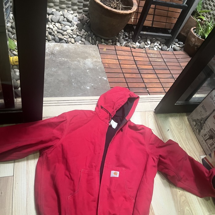 CARHARTT ACTIVE JACKET RED