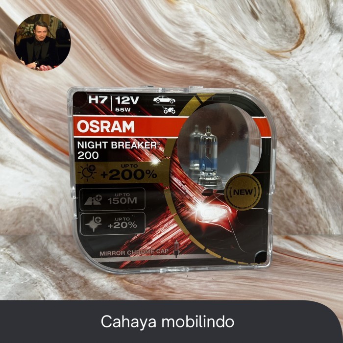 OSRAM H7 55W NBR - NBL - NIGHTBREAKER - NIGHT BREAKER LASER