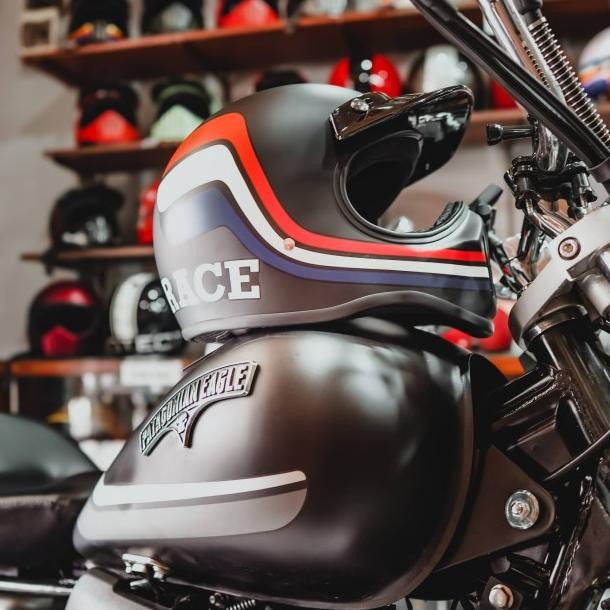 Helm Cakil Hbc | Helm Retro | Full Face | Hbc Cakil | Jual Helm