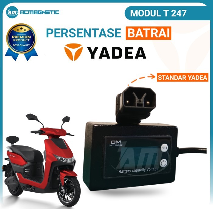 Supnova Batrai Indikator Sepeda/Motor Listrik Yadea T9