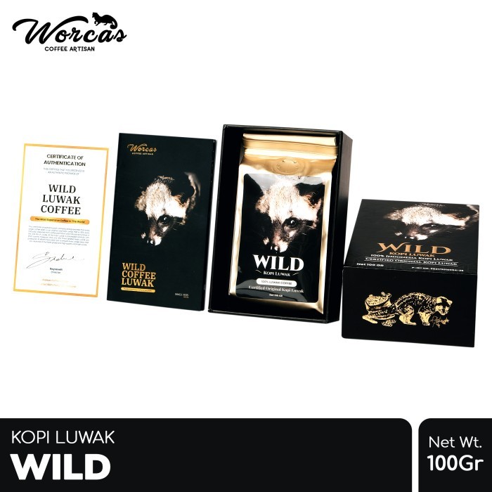 

Worcas Wild Luwak Coffee 100Gr - Classic Box