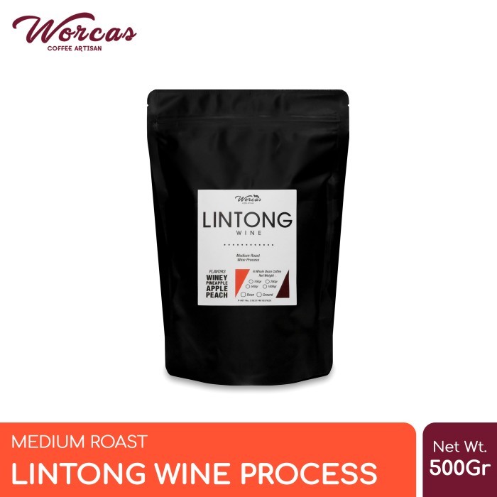 

Kopi Arabica Lintong "Wine Process" 500 Gram Medium Roast