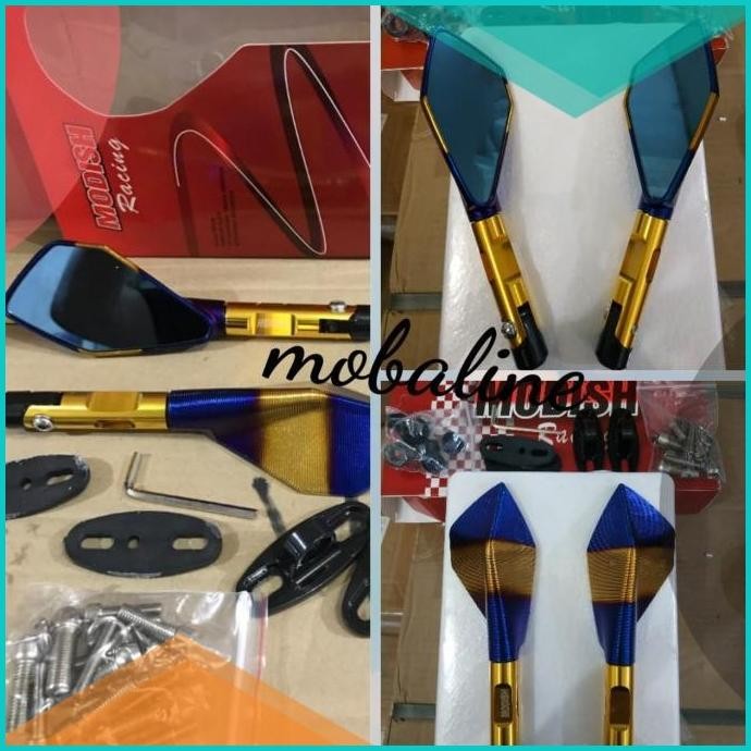 kaca spion tomok new two tone/ spion tomok gold universal nmax aerox