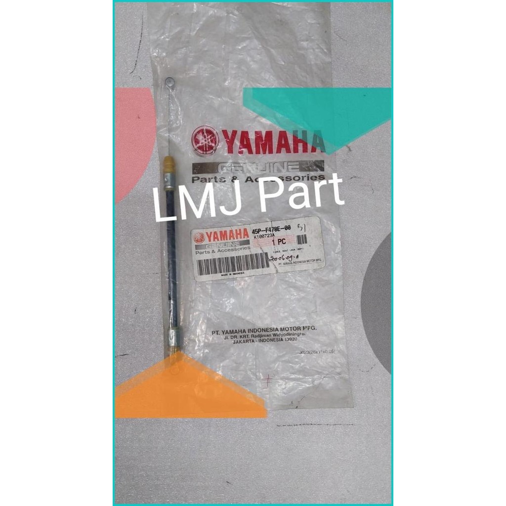 TALI KABEL KUNCI JOK SEAT LOCK BYSON KARBU YGP 45P-F478E-00 140BZ4 pa