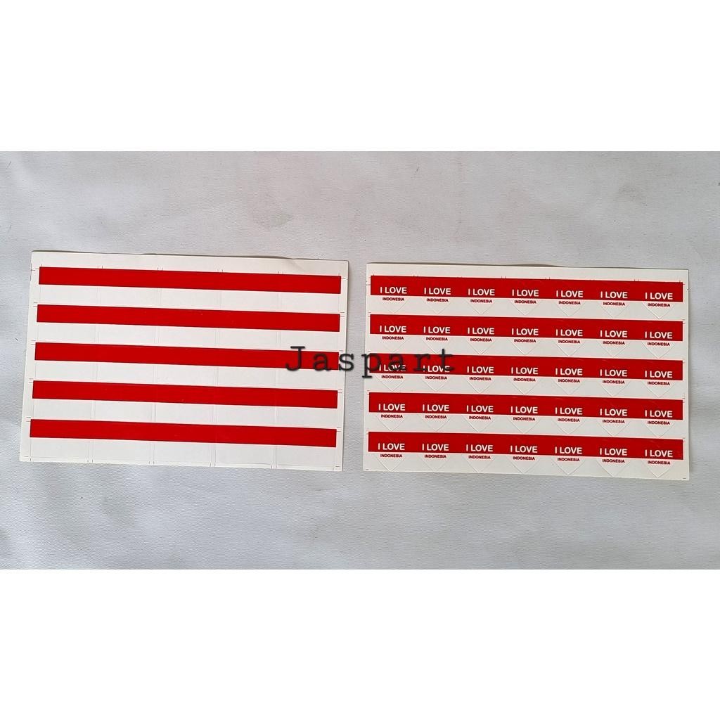 

Sticker Pipi Merah Putih Isi 35Dan 25 Pcs Tempelan Pipi Bendera Termurah Sticker Hut Ri 17 Agustus Berkualitas