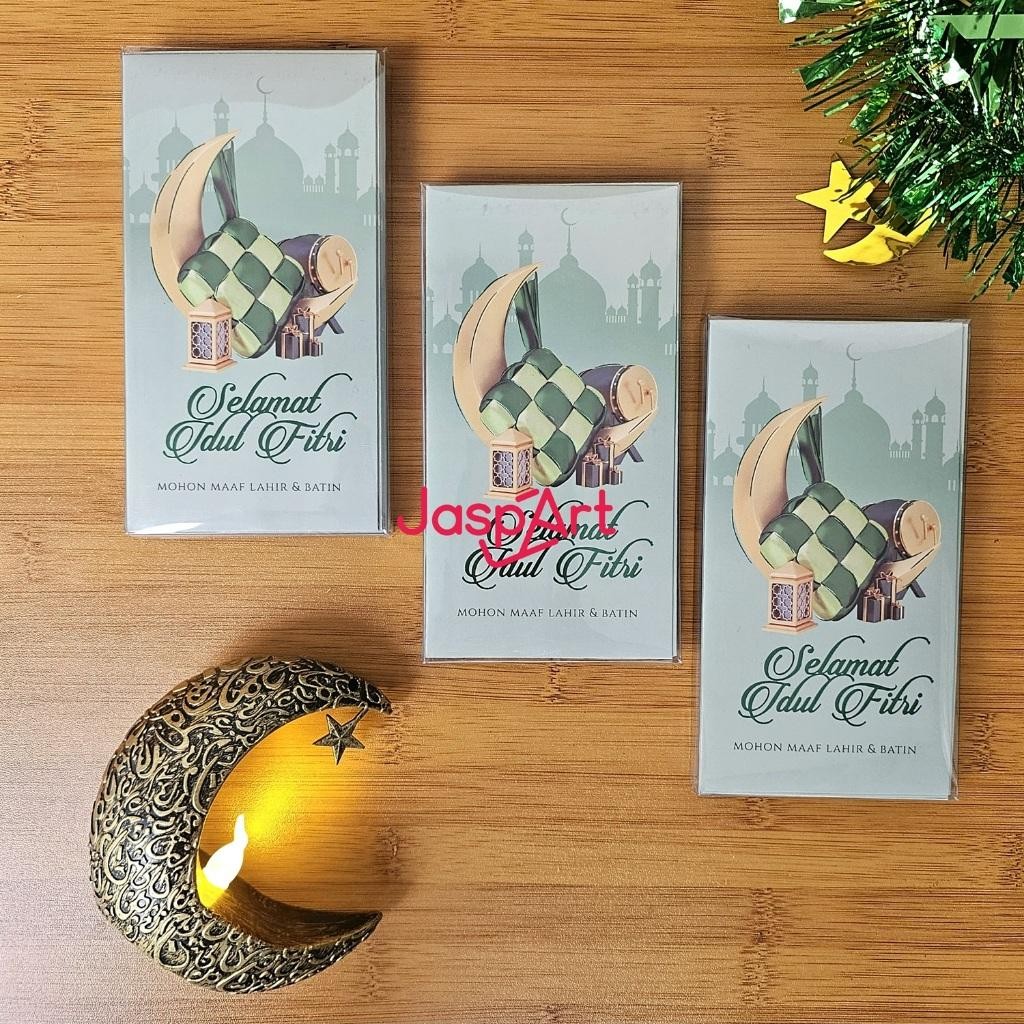 

Amplop Panjang Besar / Angpao Lebaran Hari Raya Idul Fitri Murah Meriah Ready Stock Isi 30 Lembar Best Seller Berkualitas