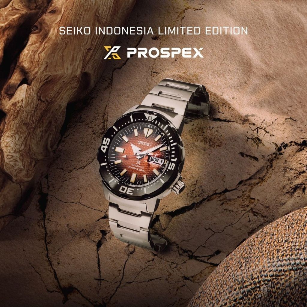 Seiko Prospex Monster SRPK55K1 SRPK55 Komodo Dragon Indonesia Limited Edition