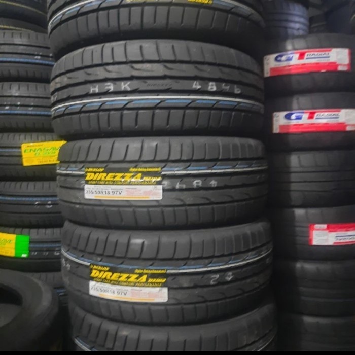 paket velg ban r18 BUZZ FLOW FORMING BAN 235/50/R18 DUNLOP velg 18