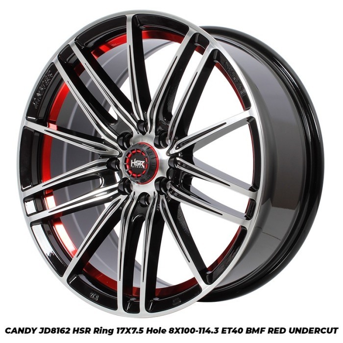 PAKET VELG DAN BAN 205/50 RING 17 CANDY RING 17