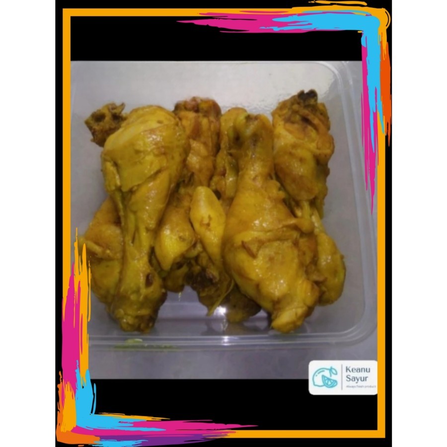 

paha ayam ungkep bumbu kuning siap masak - 1 kg