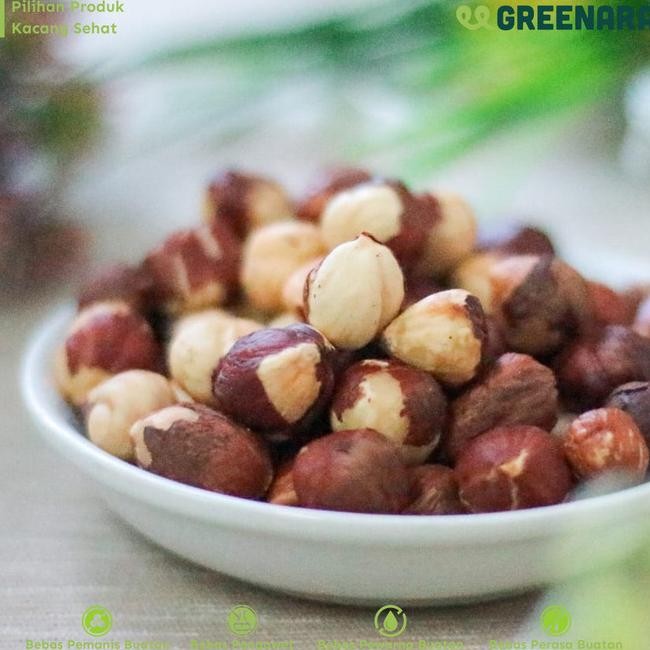 

Kacang Hazel Panggang 1 Kg / Roasted Natural Hazelnut