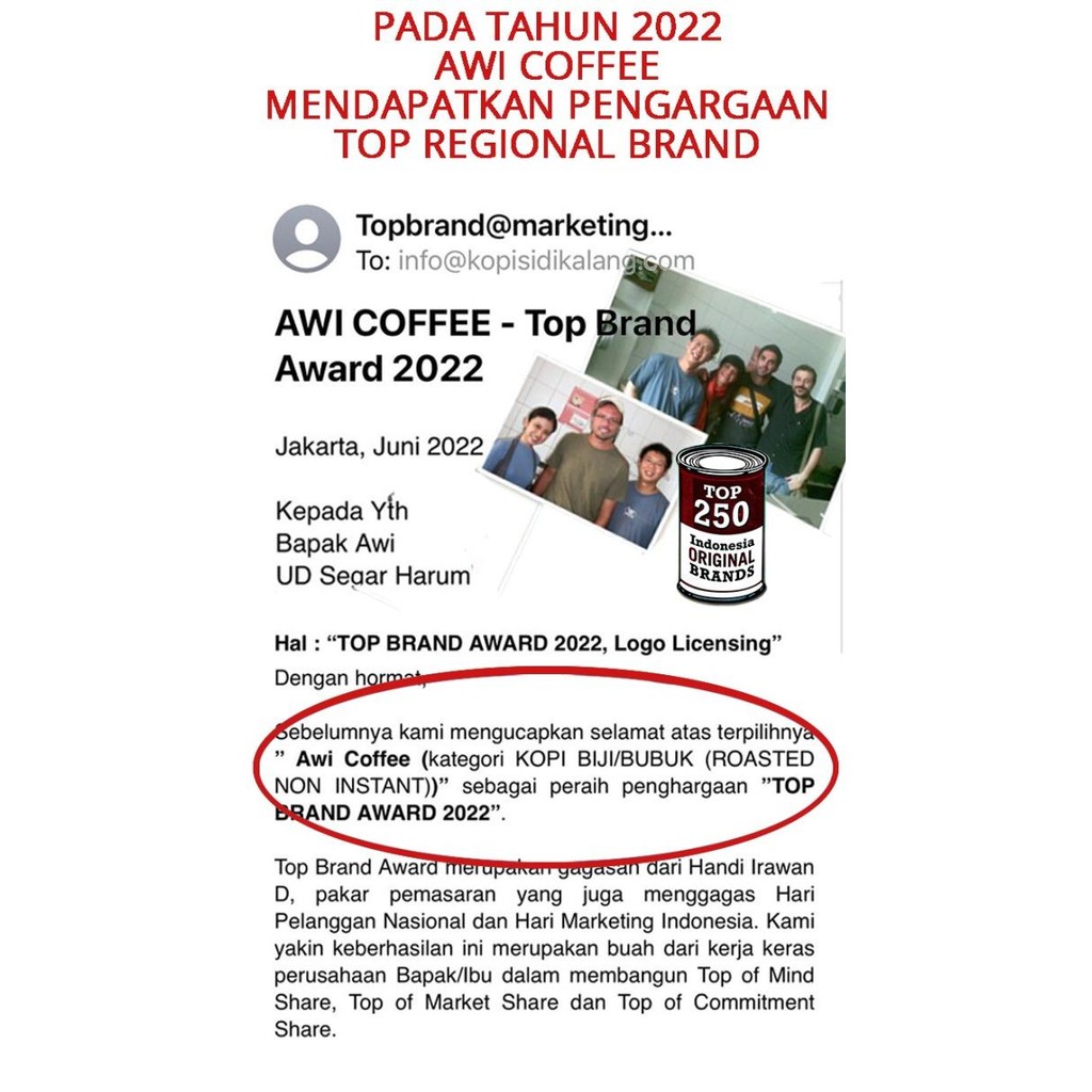 

Kopi Specialty Sumatera