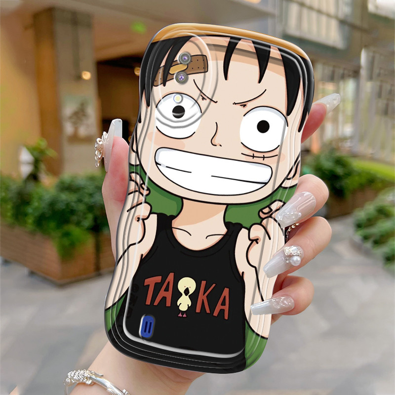 Casing Hp Untuk Samsung Galaxy M10 Case HP casing pelindung ponsel Anime Luffy Softcase  silikon Kes