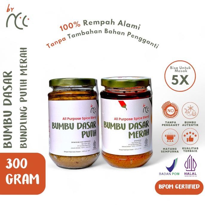 

By Ncc Bundling 2 Bumbu Dasar (Bumbu Dasar Merah & Bumbu Dasar Putih) Original Dan Terpercaya