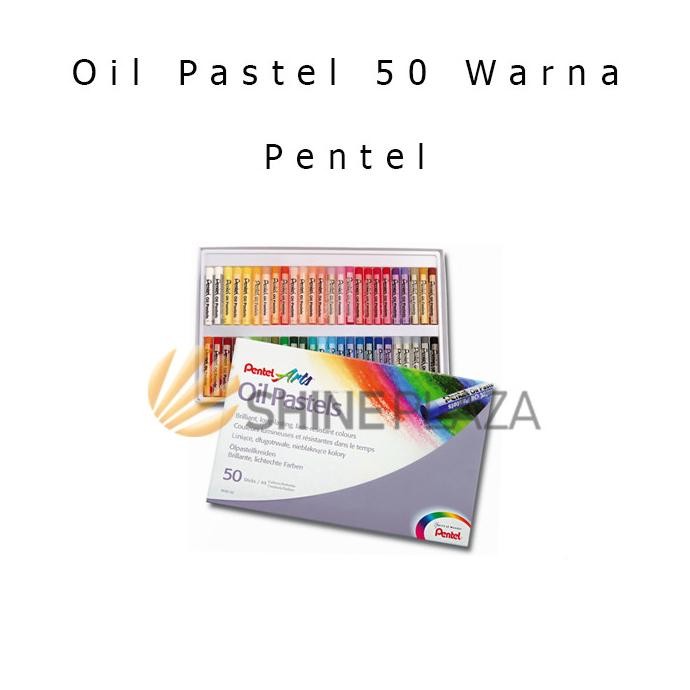 

Crayon Pentel 50 Warna - Oil Pastels Pentel 50 Color Original Dan Terpercaya