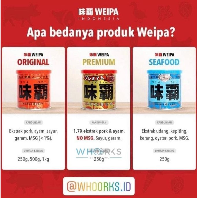 

Weipa All Purpose Seasoning Premium Ori Jepang 1Kg Bumbu Masak Broth Original Dan Terpercaya