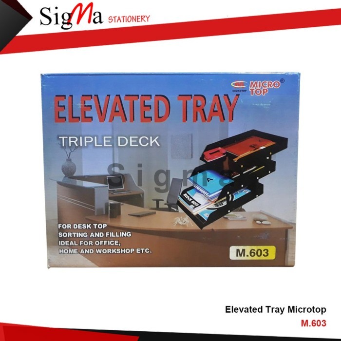 

BISA TERMIN! Elevated Tray 3 Susun MICROTOP 603