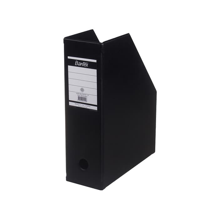

KHUSUS GOSEND! Bantex Magazine File (Box File) 10cm Folio Black #4011 10