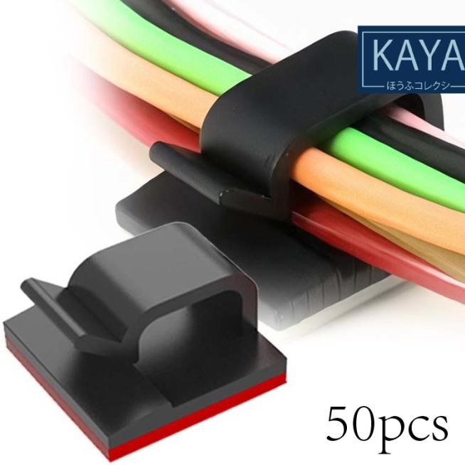 

Kabel Klip /Clamp Klem Jepit Jepitan Clam Perapih Kabel Jepit Kabel Komputer Tv/Hp Laptop