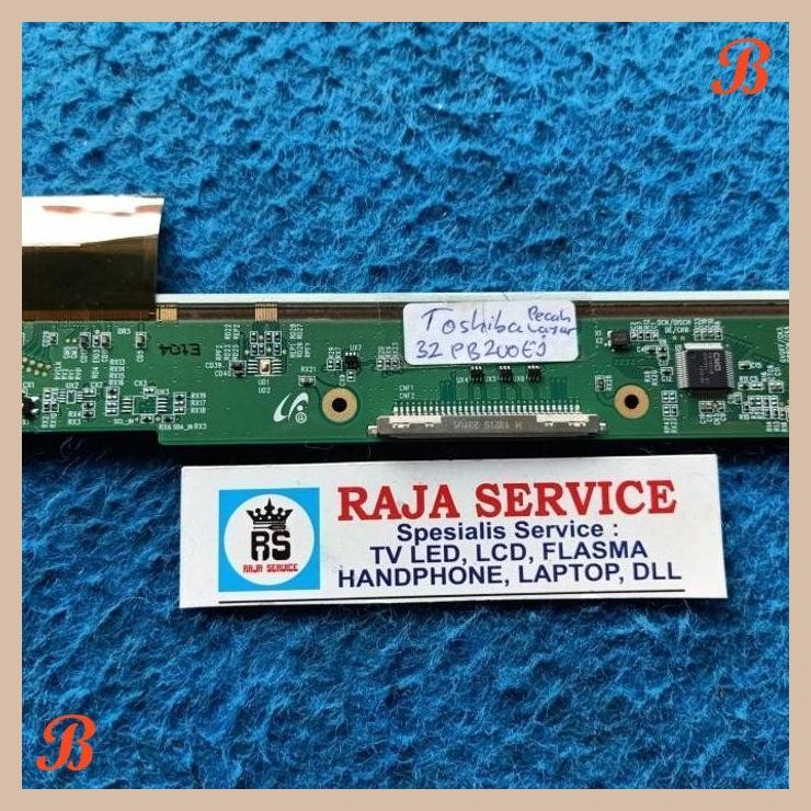 | RJS | TCON TV LED TOSHIBA 32PB200EJ T-CON T CON TIKON TICON BOARD LAYAR TC