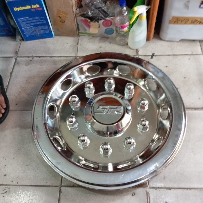 WHEEL DOP VELG FUSO RING 20 INCH STAINLESS STEEL