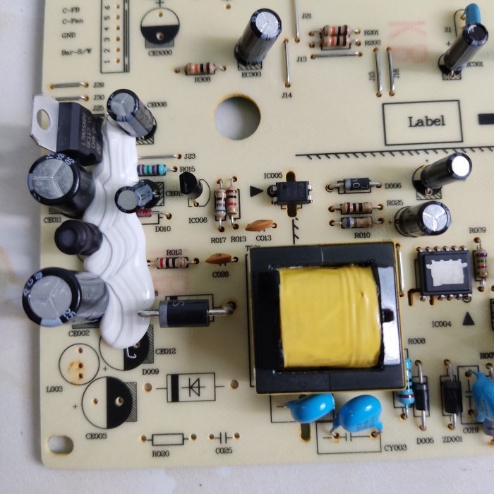 TERBAGUS PCB KULKAS MIDEA SIDE BY SIDE HC-689WE MODUL PCB KULKAS MIDEA