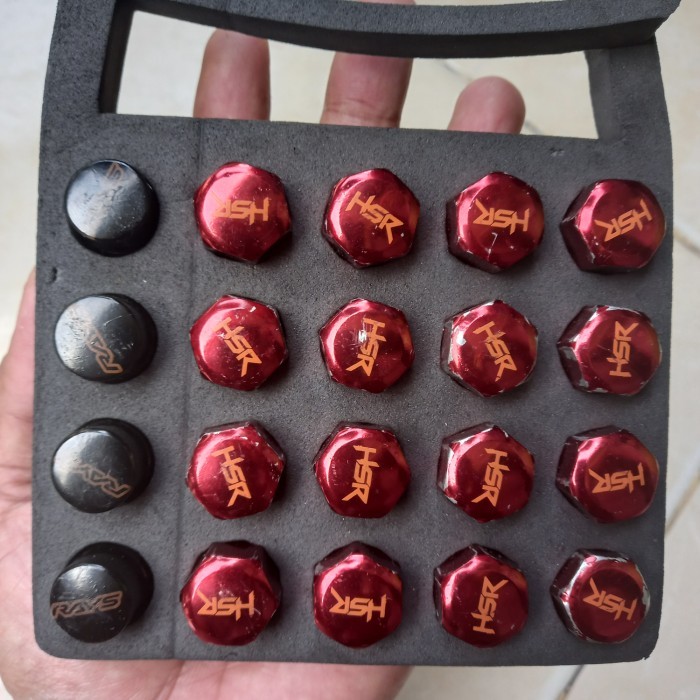 JUAL LUG NUT HSR BONUS LUG NUT RAYS