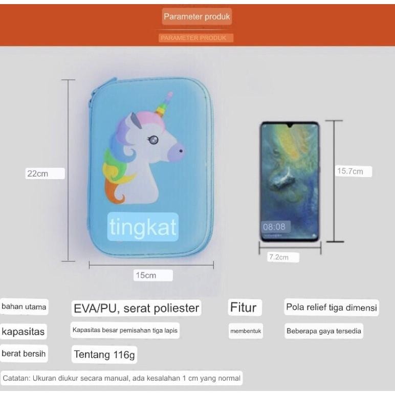 

Terlaris! Kotak Pensil 3D Pencil Case MIRIP SMIGGLE Lookalike KB PG TK SD HardTop Organizer Lucu Tepak Alat Tulis Hemat