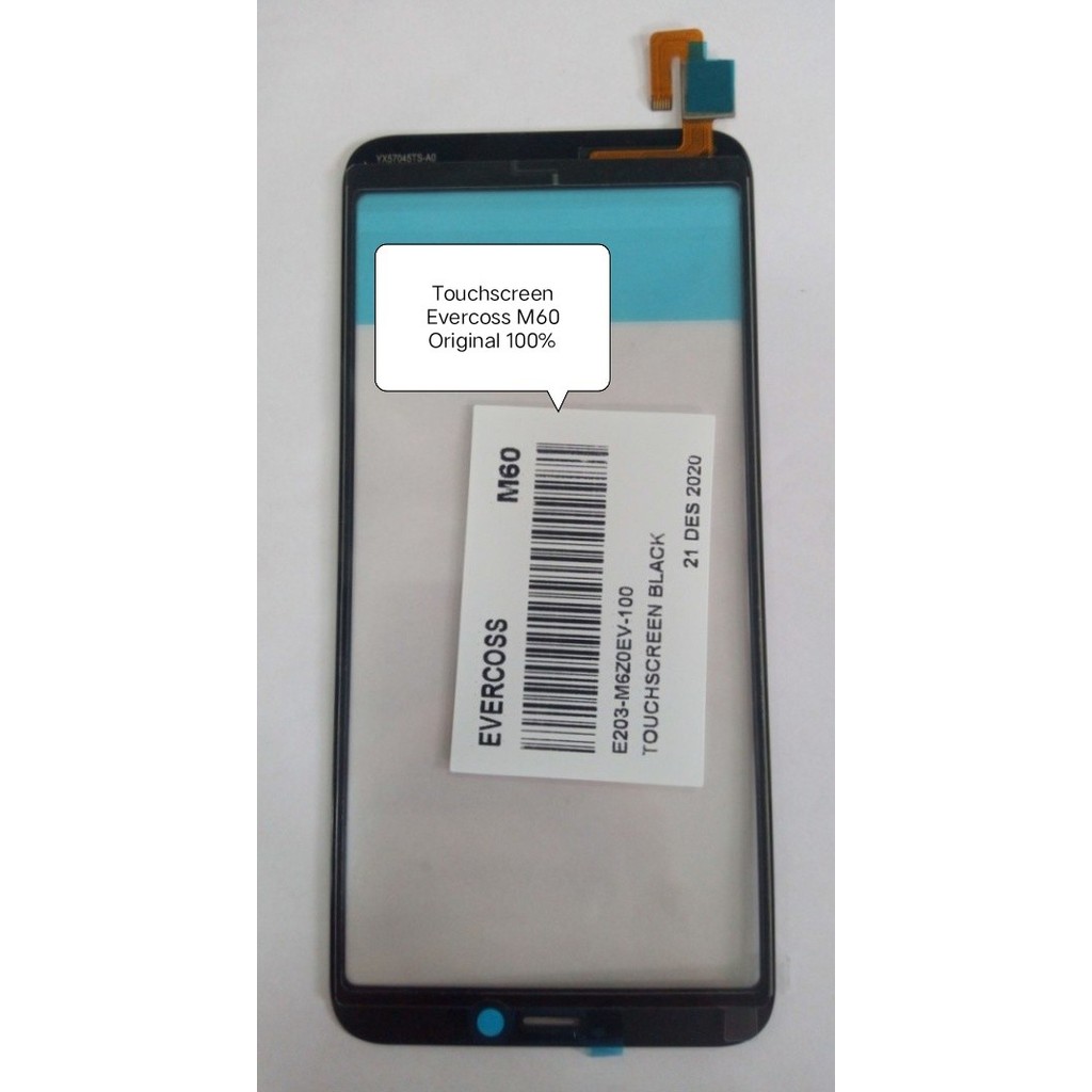 TOUCHSCREEN EVERCOSS M60 ORIGINAL ORI 100%