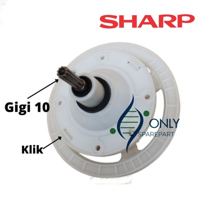 gearbox mesin cuci sharp aquamagic