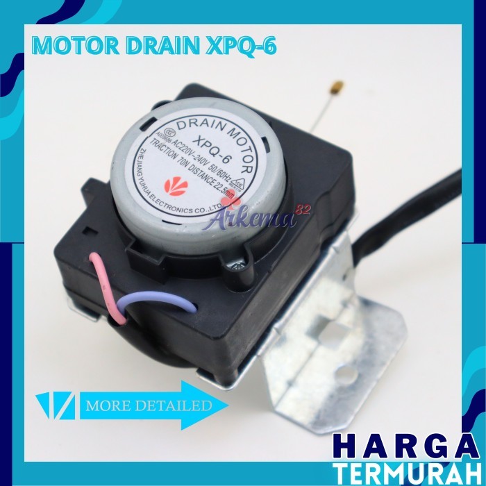 MOTOR DRAIN MESIN CUCI SHARP DRAIN MOTOR SHARP XPQ - 6 PENARIK AIR