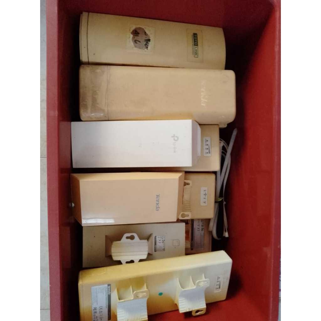 ROUTER WIRELESS OUTDOOR TP-LINK TL-WA7210N CPE210 CPE220 TENDA 01 03 TOTOLINK CP300 CP350 BEKAS SEKE