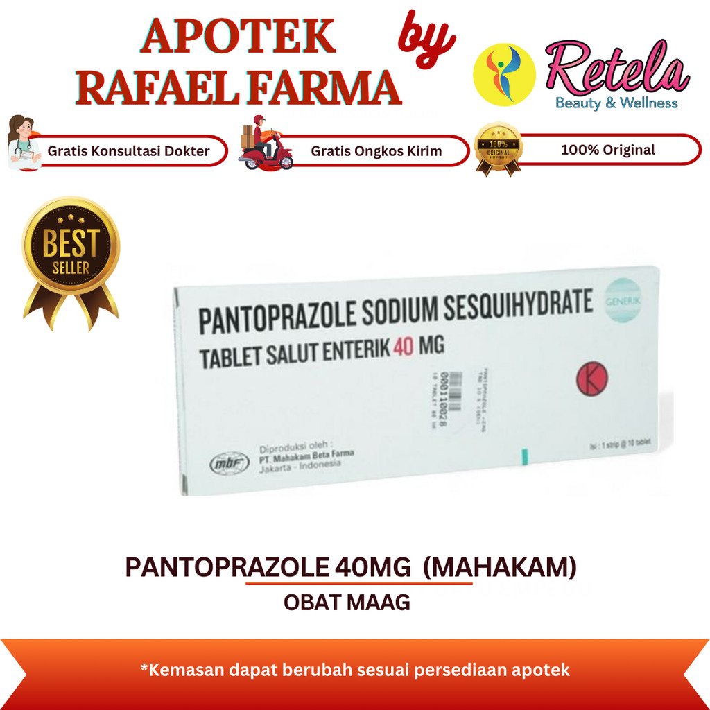 PANTOPRAZOLE 40MG 1 BOX ORIGINAL