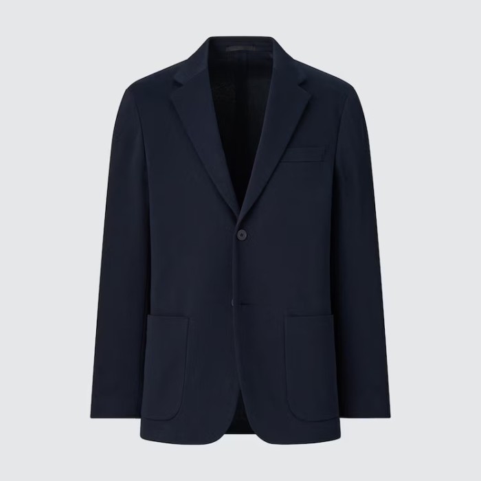 Men Jaket Comfort Pria Jas Blazer Formal Kasual Jastip Uniqlo Sale Terlaris