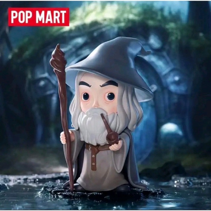 POP MART The Lord Of The Rings Gandalf The Grey Open Confirm Box