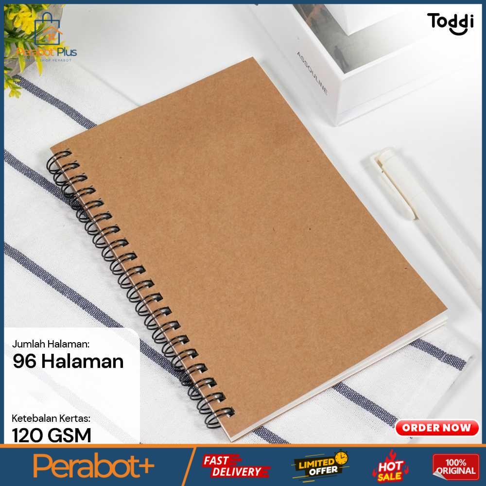 

Buku Jurnal Softcover Notebook Diary 120GSM 96 Halaman Blank - BQ-N14