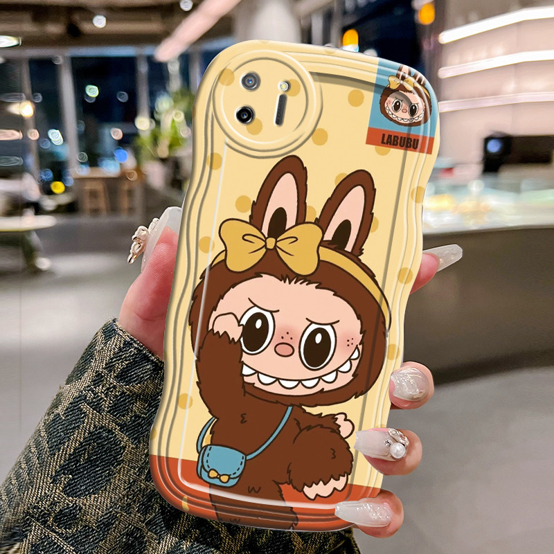 Casing Hp Untuk Realme C11 2020 Case Casing penarik Softcase HP Kesing gelombang transparan canggih 