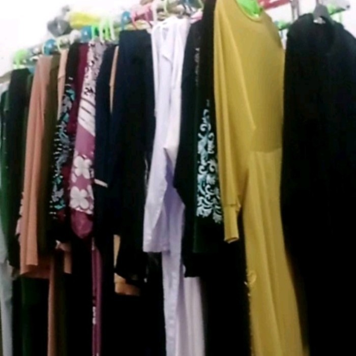 Gawangan Baju Gamis Yk + Tatakan Ram Panjang 120Cm Stainless Crom Diskon
